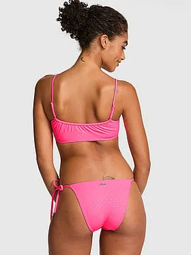 Front-Tie Keyhole Bikini Top