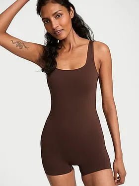 Smooth Seamless Short Onesie