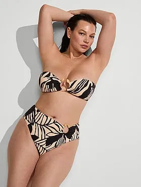 Beach Hoops Bandeau Bikini Top