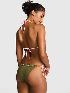 Laced Triangle Bikini Top