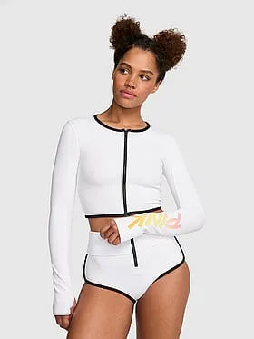 Cropped Scuba Jacket
