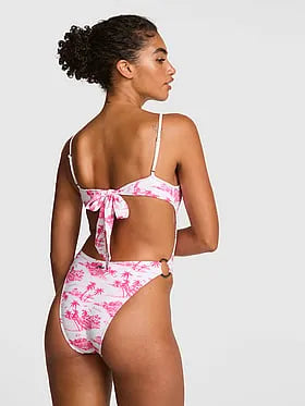 Open-Back One-Piece Swimsuit