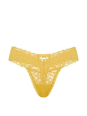 Lace Keyhole Thong Panty