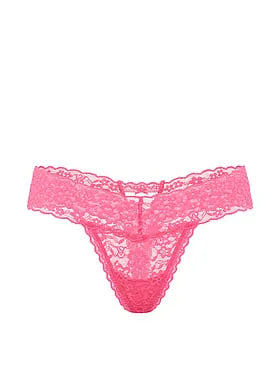 Lace Keyhole Thong Panty