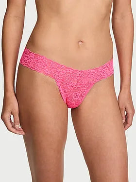 Lace Keyhole Thong Panty