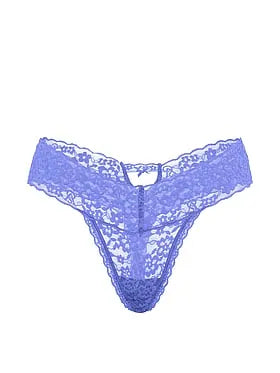 Lace Keyhole Thong Panty