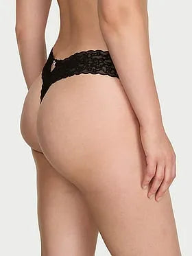 Lace Keyhole Thong Panty