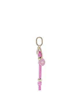 Logo Crest Bag Charm Keychain