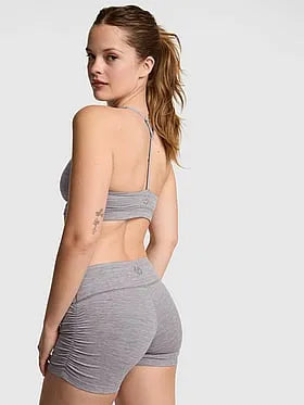 PINK Relayâ¢ Ruched Bun Shorts