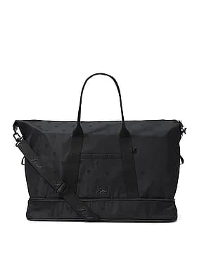 Satin Nylon Travel Duï¬e Bag