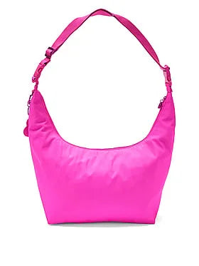 Satin Nylon Hobo Bag
