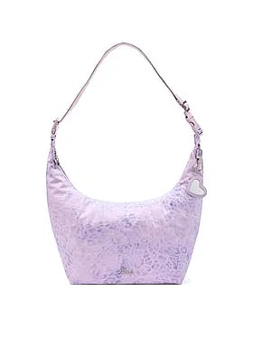 Satin Nylon Hobo Bag