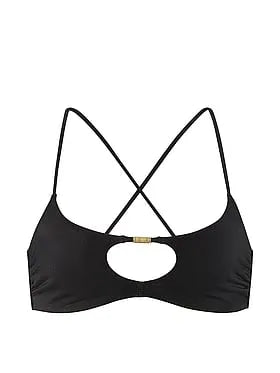 Reversible Cut-Out Rings Bralette Bikini Top