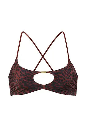 Reversible Cut-Out Rings Bralette Bikini Top