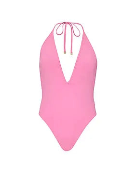 Brazilian Plunge One-Piece Swimsuit