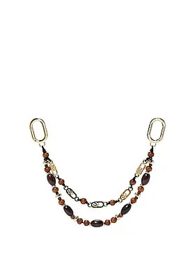 Beaded Chain Bag Charm