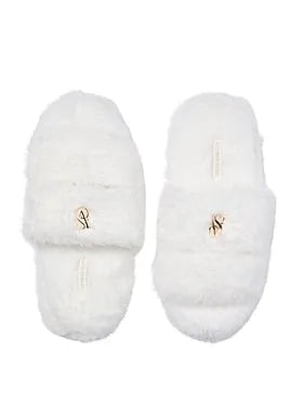 Luxe Plush Double Strap Slippers