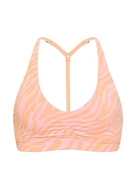 PINK Relayâ¢ Ruched Plunge Sports Bra