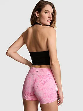 PINK Relayâ¢ Ruched Bun Shorts