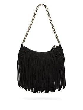 Crescent Fringe Shoulder Bag