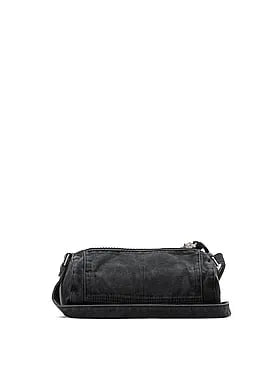Canvas Rolled Duï¬e Shoulder Bag