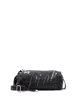Canvas Rolled Duï¬e Shoulder Bag