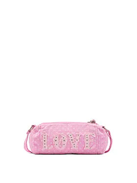 Canvas Rolled Duffle Shoulder Bag