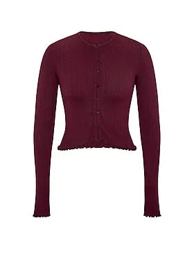AnyWear Cropped Cardigan