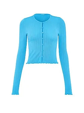 AnyWear Cropped Cardigan