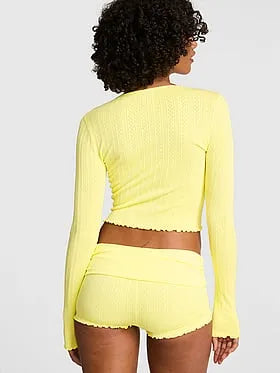 AnyWear Cropped Cardigan