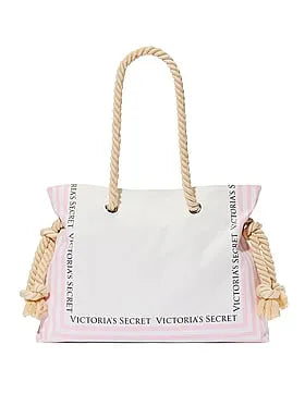 Rope Handle Slouchy Tote Bag