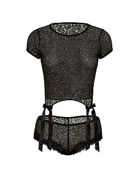Tease Lace Tee & Shortie Set