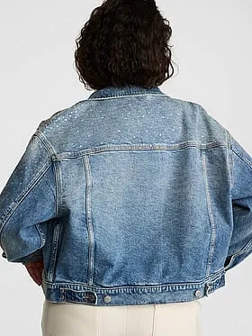 Denim by PINK Boyfriend Trucker Jacket