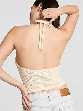 Crochet Halter Tank Top