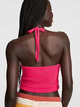 Crochet Halter Tank Top