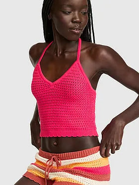 Crochet Halter Tank Top