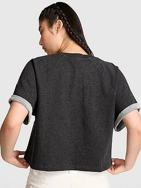 Campus Terryâ¢ Short-Sleeve Crew Sweatshirt