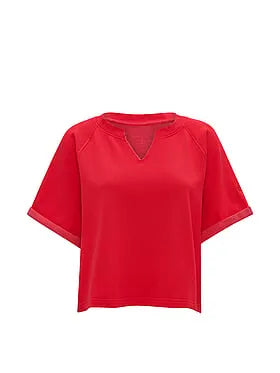 Campus Terryâ¢ Short-Sleeve Crew Sweatshirt