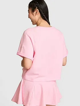 Campus Terryâ¢ Short-Sleeve Crew Sweatshirt