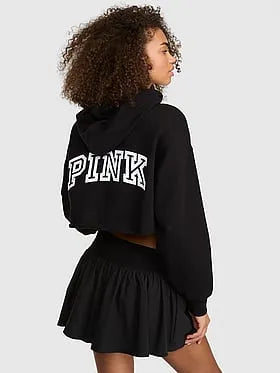 Campus Fleeceâ¢ Cropped Half-Zip Hoodie