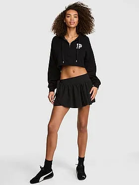 Campus Fleeceâ¢ Cropped Half-Zip Hoodie
