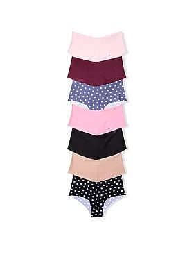 7-Pack No-Show Cheeky Panties