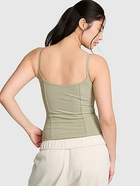 All-Day Soft Rib Corset Tank Top