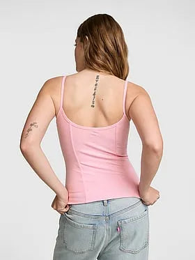 All-Day Soft Rib Corset Tank Top