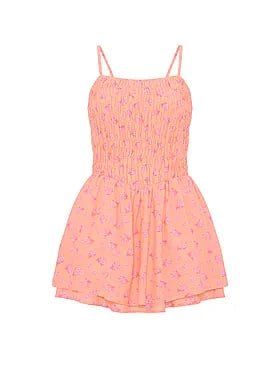 Flirty Fit Smocked Mini Dress
