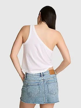 Dream Jersey One-Shoulder Tank Top