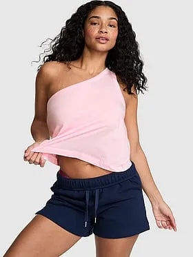 Dream Jersey One-Shoulder Tank Top