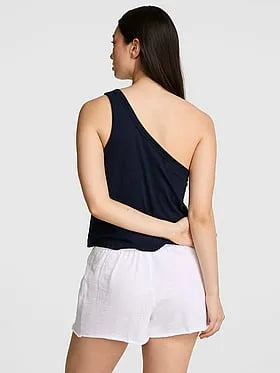 Dream Jersey One-Shoulder Tank Top