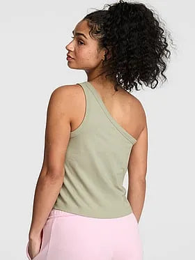 Dream Jersey One-Shoulder Tank Top