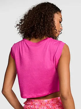 Light as Air Jersey Cropped Tank Top